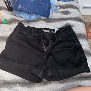 Black signature Levi Strauss High rise size 6